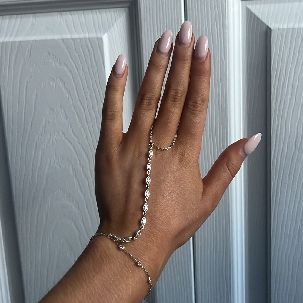 Marquise Silver Handchain